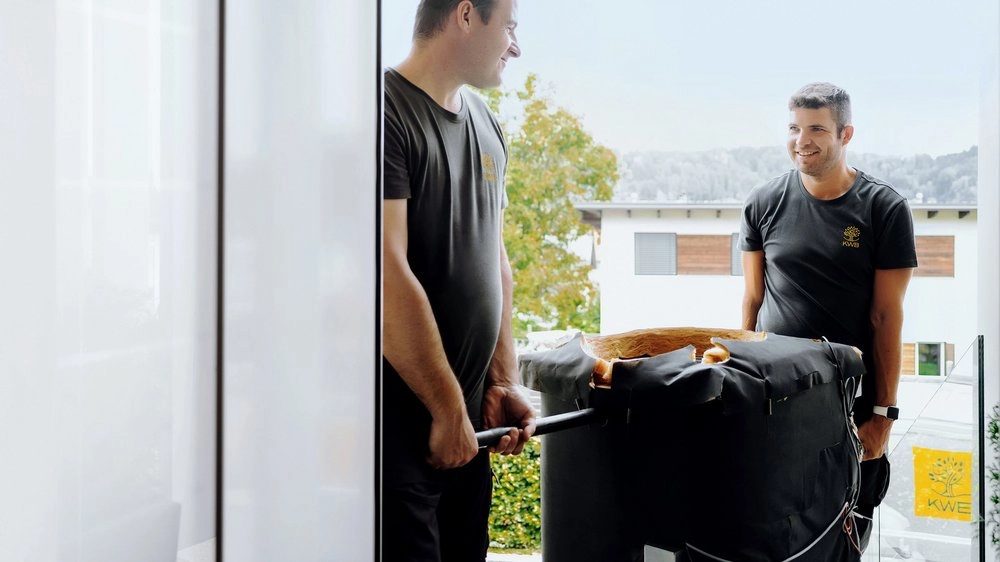 Pelletikatla transport